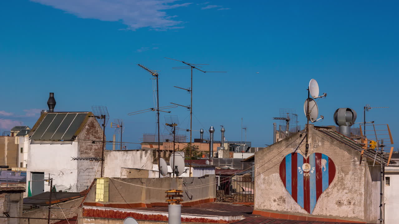 tejados de barcelona 4k 14