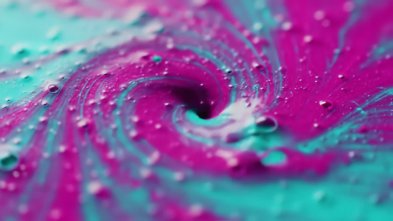 Swirling Abstract Paint Colors