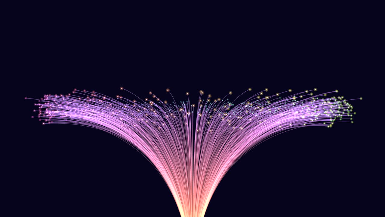 flores de árboles coloridos en un fondo oscuro