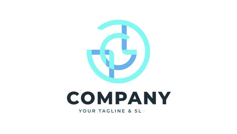 modern abstract logo design for company