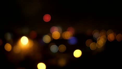 fuegos artificiales en la víspera de año nuevo bokeh