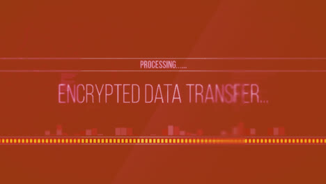 Animation-of-data-processing-on-red-background