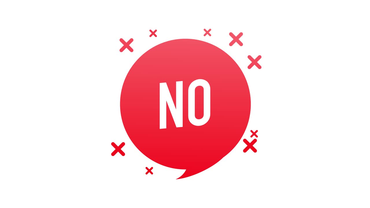 No doodle green and red illustration on white background. Motion graphics.