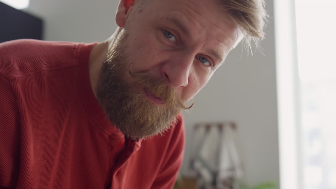 Chef Making Pizza and Telling Recipe on Camera