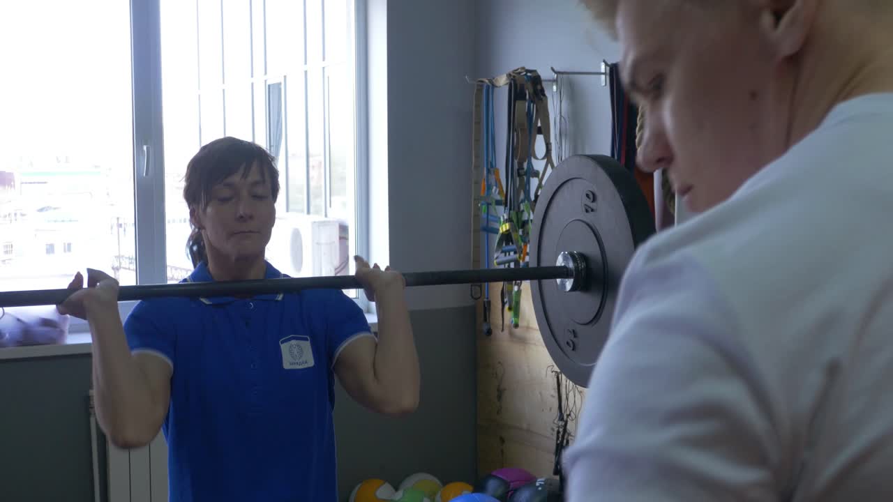 체력 훈련 세션