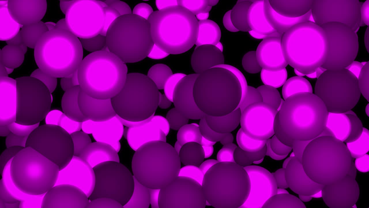 animación de bola de punto de gran tamaño en movimiento gráficos de movimiento