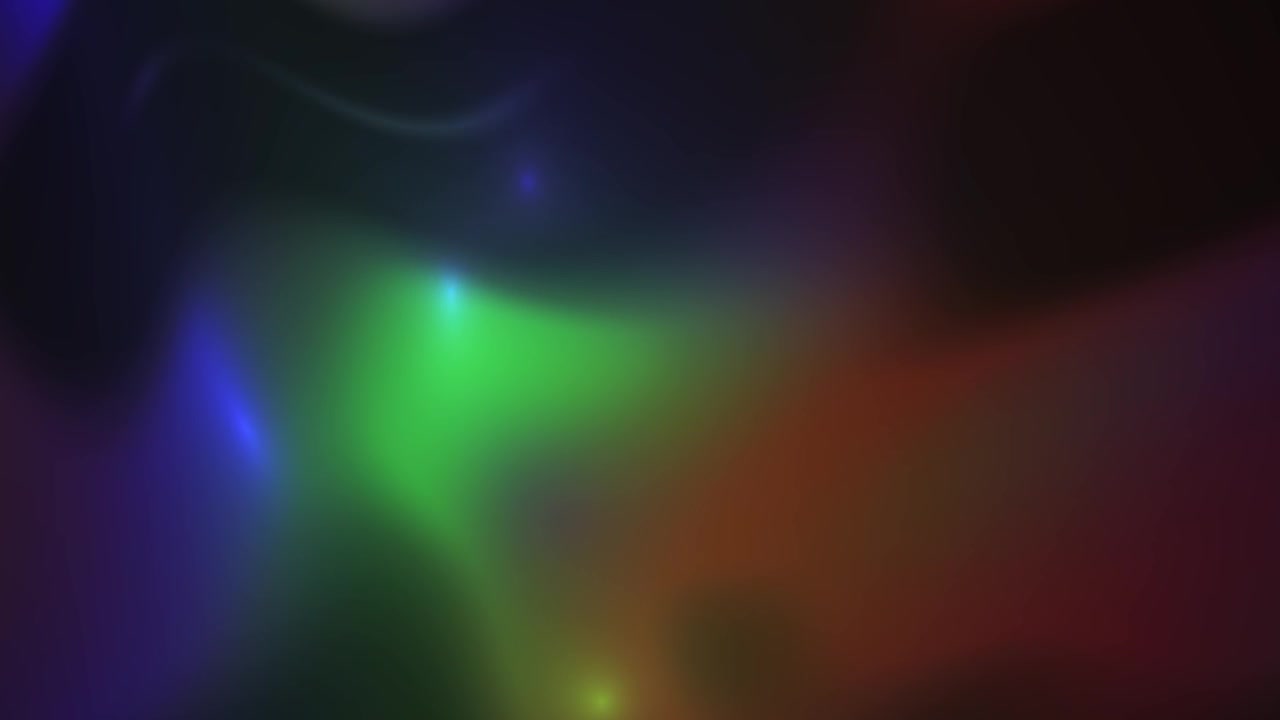 Abstract Colorful Light Leaks and Lens Flares Overlay