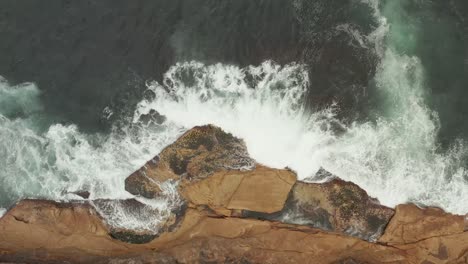 beach and rock textures from around sydney australia