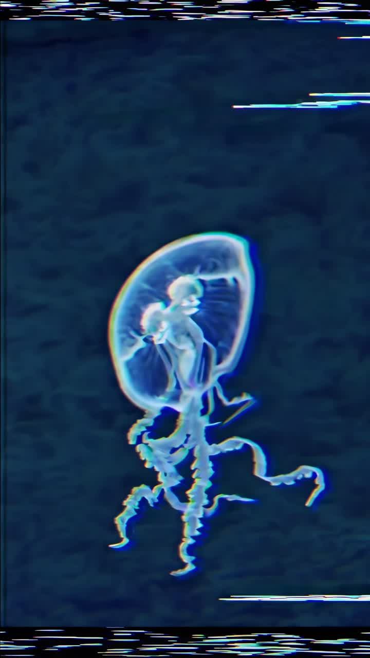 Jellyfish in the Ocean