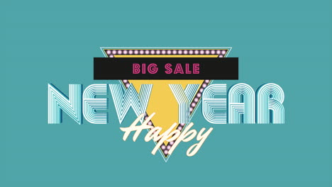 Happy-New-Year-and-Big-Sale-text-with-triangle-on-blue-gradient