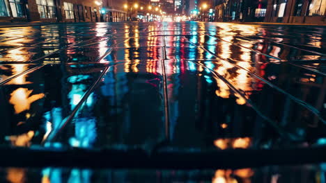 night city reflections