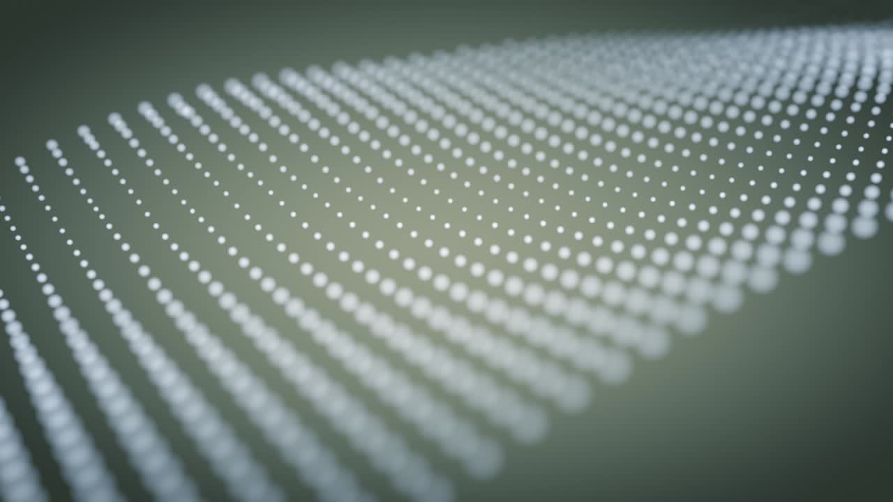 abstracción del flujo de onda poligonal por pequeñas partículas de 4k