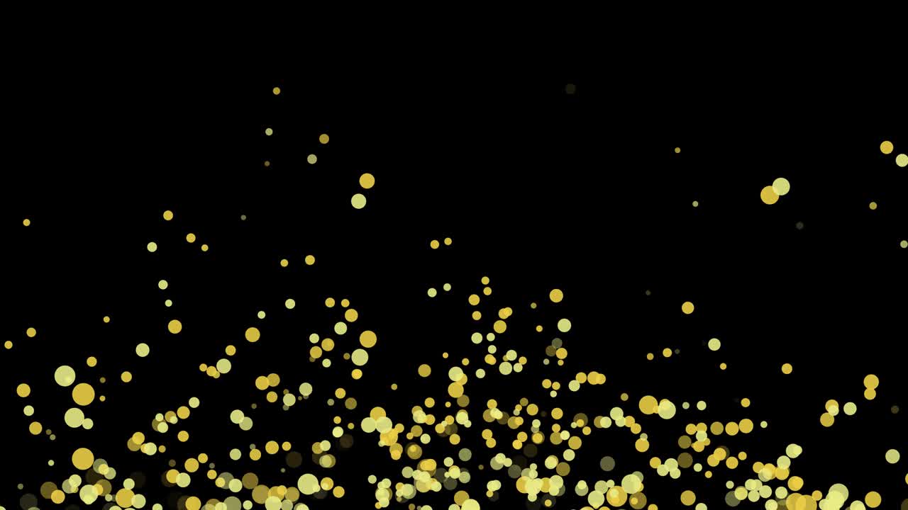 4k 스 영상에서 떠다니는 노란색 원을 볼 수 있습니다.