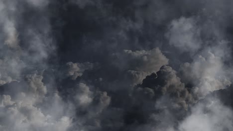 dark clouds and a thunderstorm