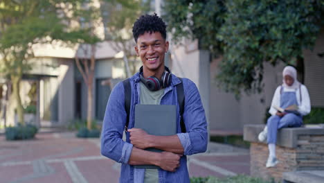 college students on campus