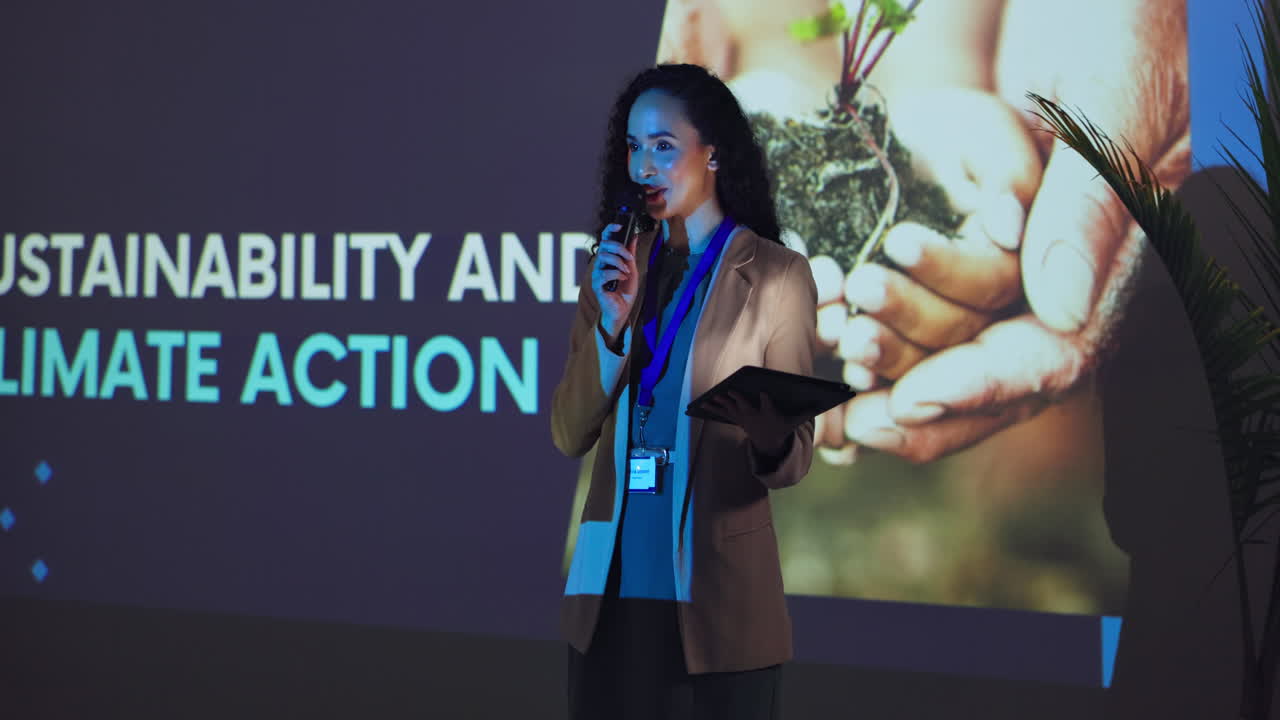 presentación de la sostenibilidad y la acción climática