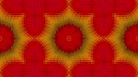 3d looped abstract ornate decorative background. hypnotic trendy kaleidoscope.