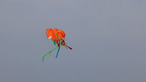 a vibrant kite soars and dances in the breeze.