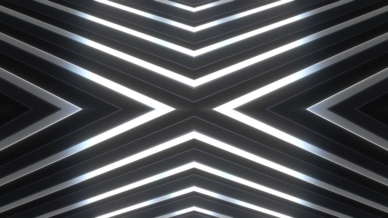 patrón geométrico abstracto con líneas brillantes