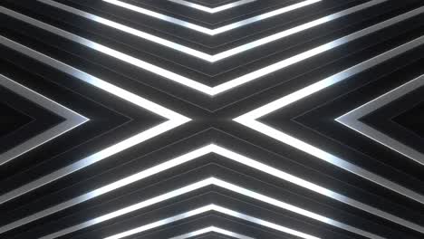 patrón geométrico abstracto con líneas brillantes