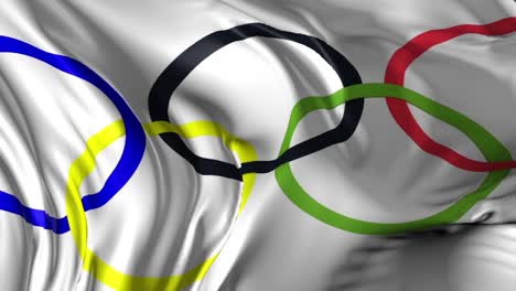 olympic rings flag