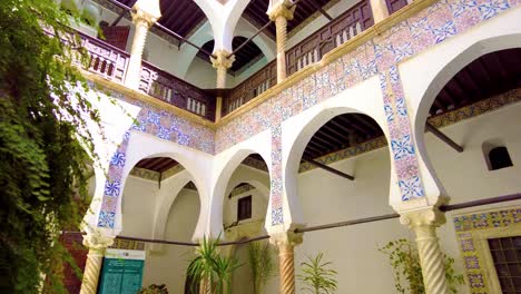 algerian zelidj at the palace of the dey of algiers - algeria