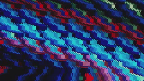 kaleidoscopio en movimiento. gráficos en movimiento de 4k