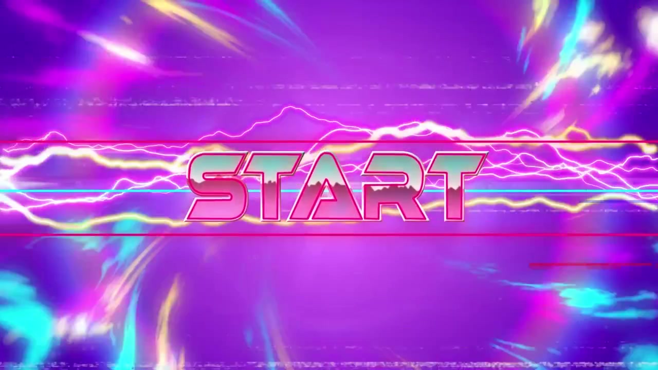 Animace úvodního textu přes tvary.