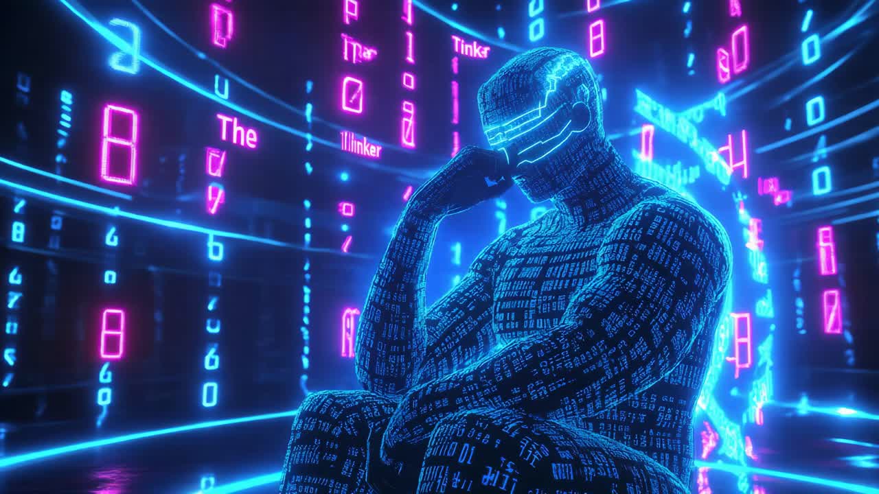 Digital Human in a Binary Code Environment