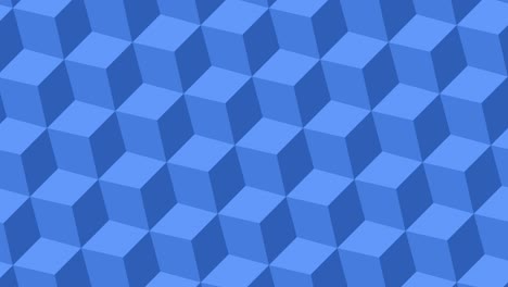 abstract blue cubic pattern