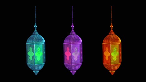 Animated-lantern-for-video-background-or-overlay