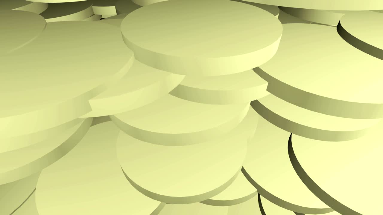 Abstract animated light yellow background