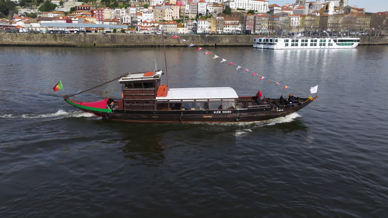 Porto drone sweep under harsh sun
