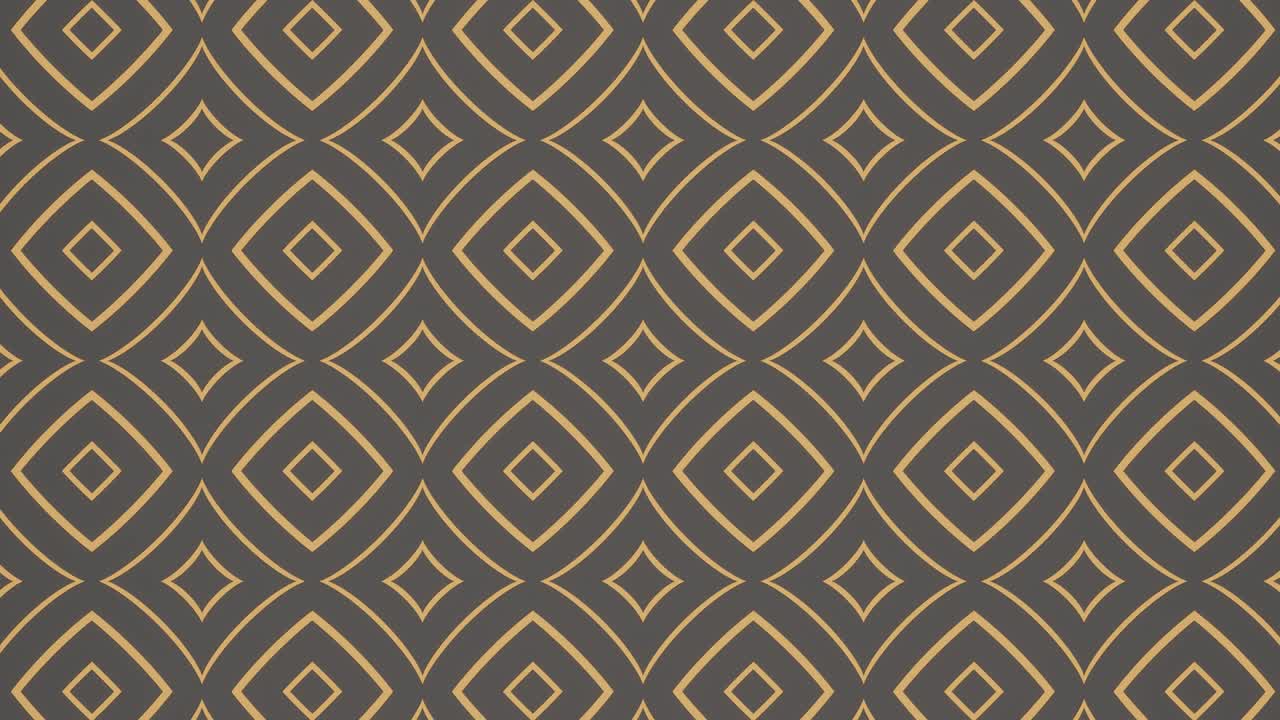 Abstract geometric shapes background. Seamless looping