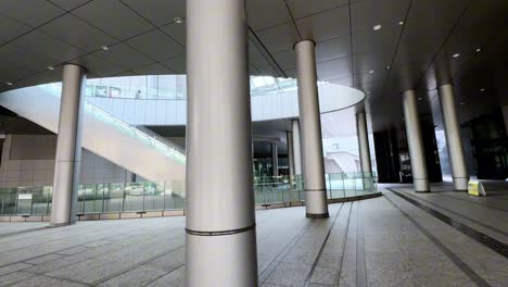 modern building interior concourse