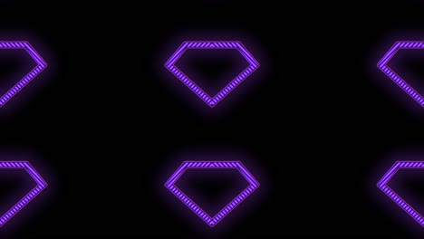 Neon-purple-retro-diamond-pattern