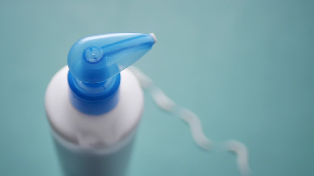 Close up of face cream in a container