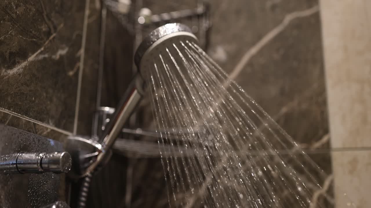 Shower Head with Running Water
