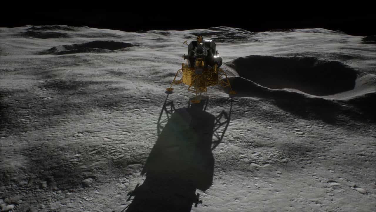 lunar landing mission on the Moon