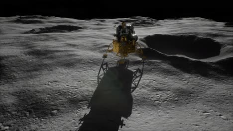 lunar landing mission on the moon