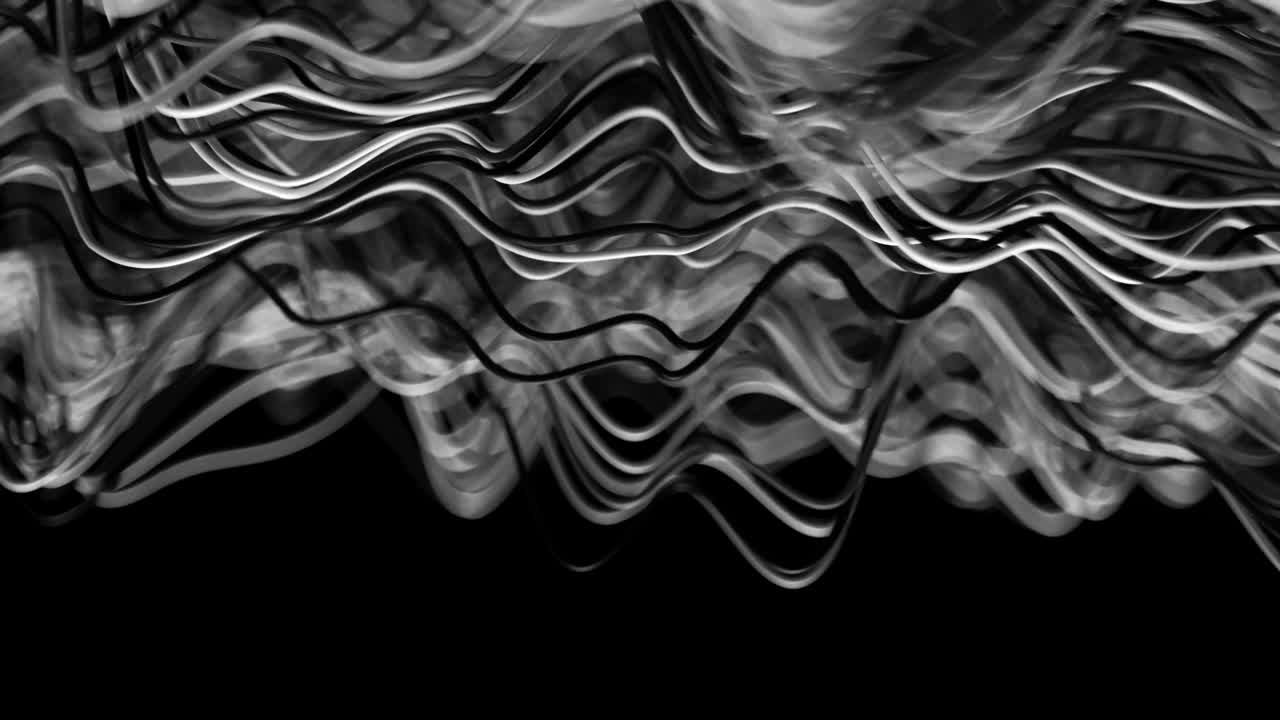 Abstract Digital Waves.