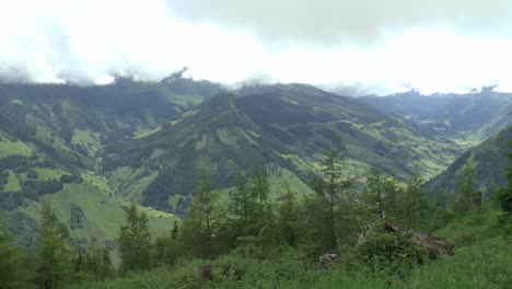 Vista-Sobre-Un-Valle-Verde-En-Austria