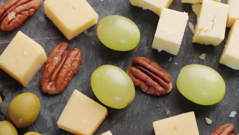 cheese and fruit platter