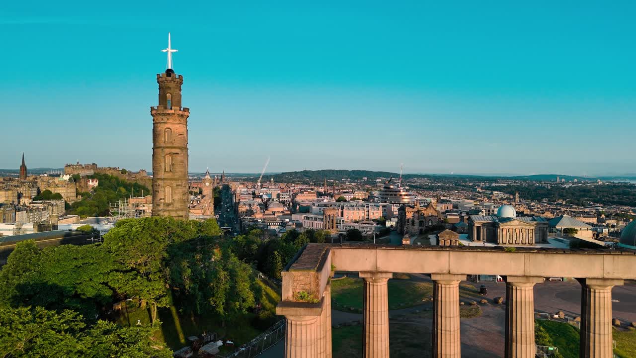 Edinburgh Cityscape from Calton Hill