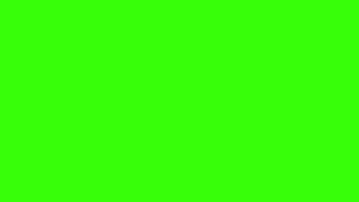 Caduta di Banconote di Yen Giapponesi su Schermo Verde