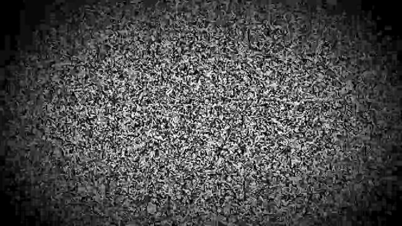 Static Noise on Analog Television Screen