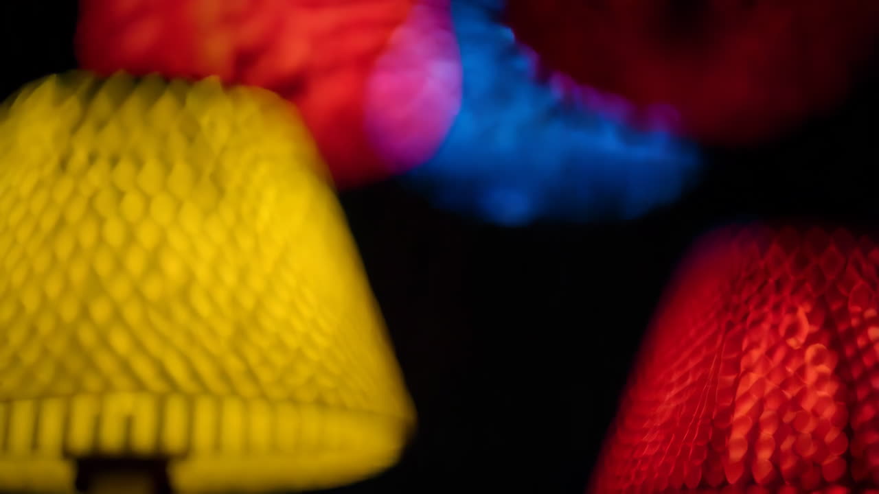 luces bokeh abstractas