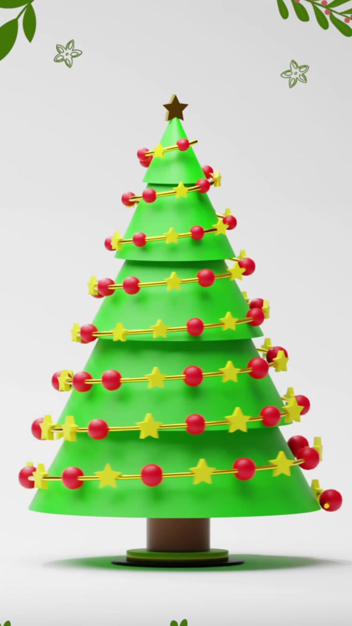 クリスマスツリーのクリスマスと新年あけましておめでとうございます