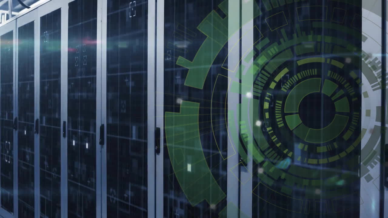 Animation of scope and data processing over computer servers