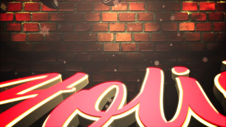 Happy Holidays text with white snowflakes